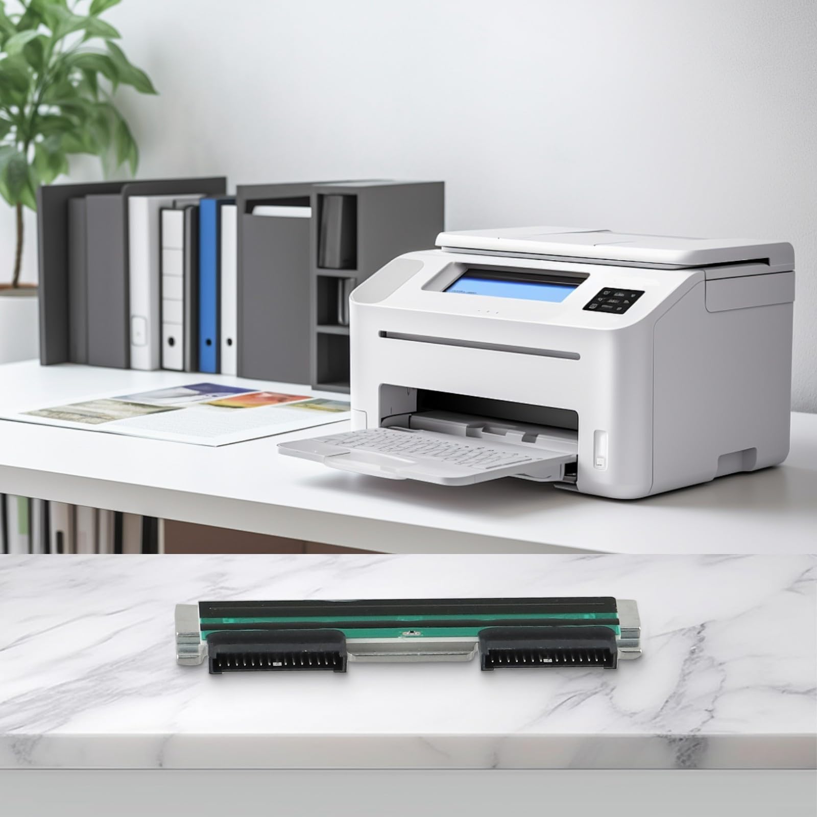 Per Zebra ZD410 Stampante Testina di Stampa Sostituzione 200DPI Alta Precisione Parte P1079903010 per Termico Label Printing Systems