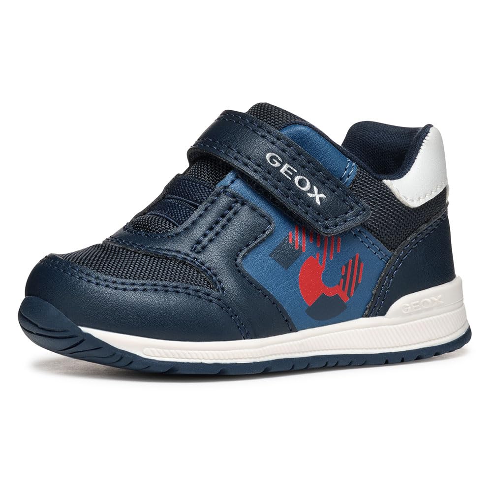 Geox B Rishon Boy A, Scarpe da Ginnastica Bimbo 0-24