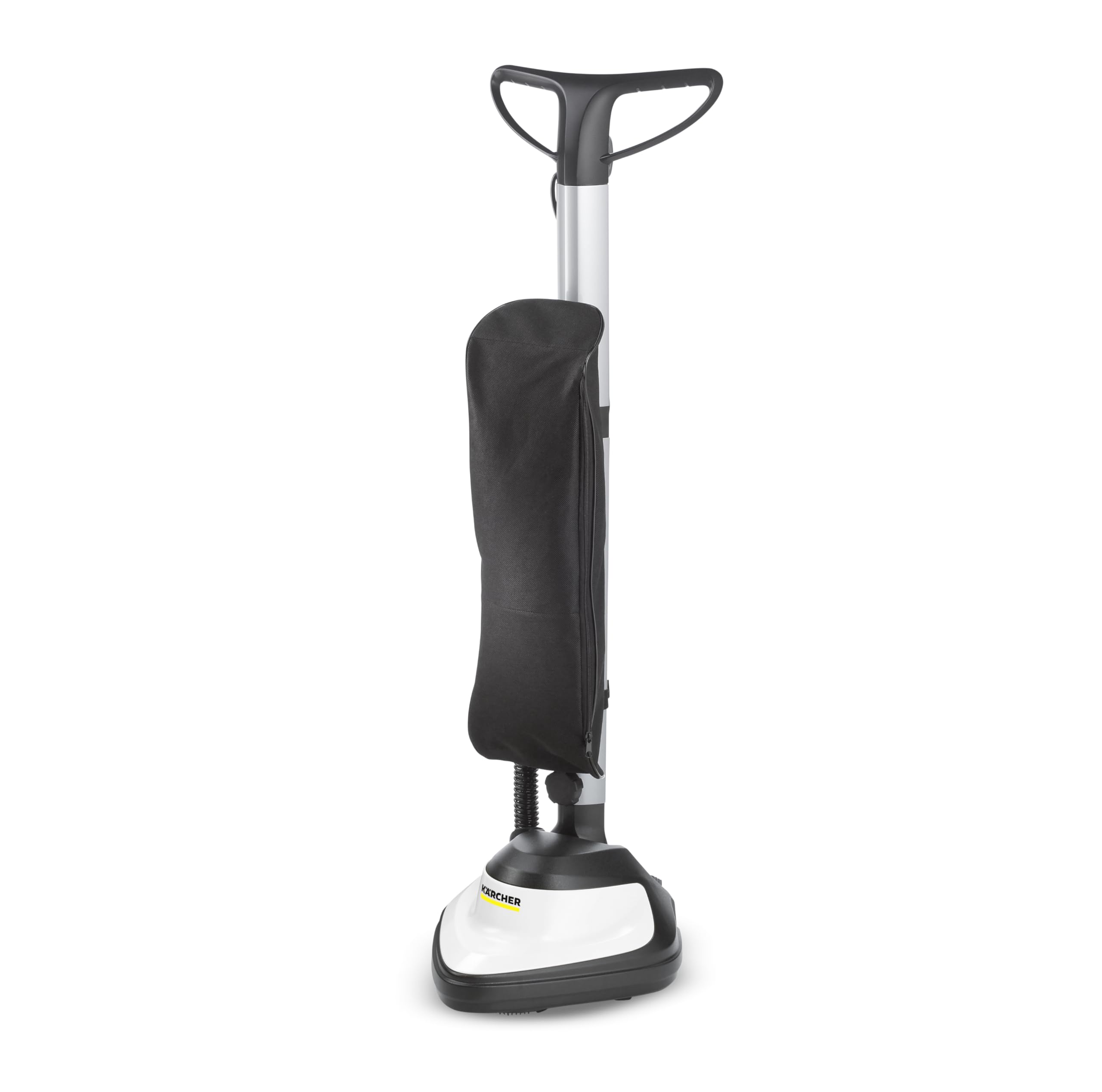 Kärcher FP 303 Floor Polisher, Floor Polisher with Suction Function for Polishing All Hard Floors, Rotational Speed: 1,000 RPM, Power: 600 W, Working Width: 29 cm, with Polishing Pads and Filter Bag