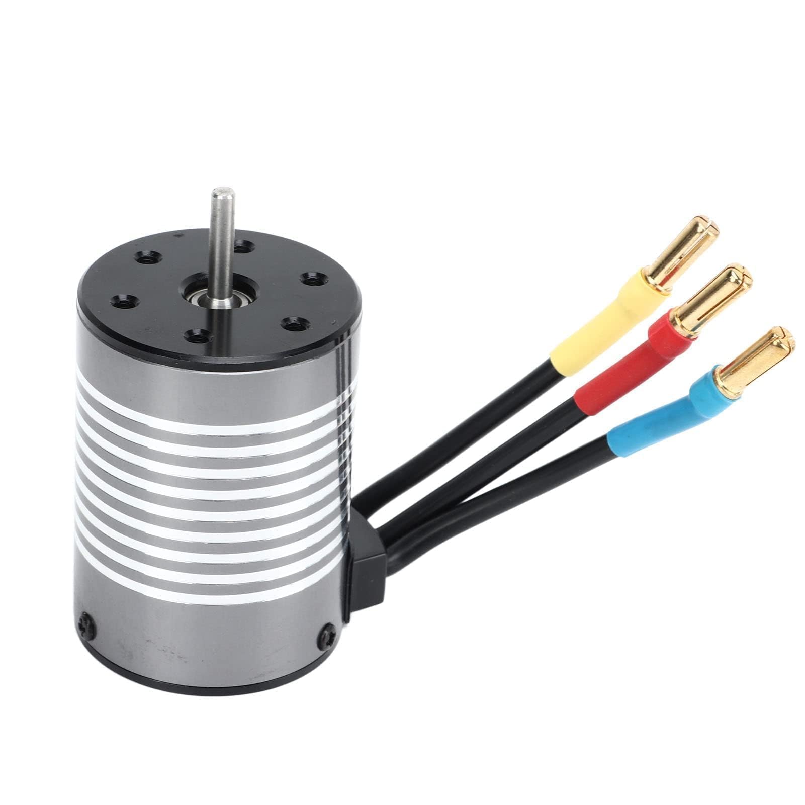 SUNGOOYUE Motore Brushless per Auto 3650 RC, Motore 3500KV Impermeabile a Torsione Grande Ad Alta velocità Accessorio per Auto 1/8 1/10 RC
