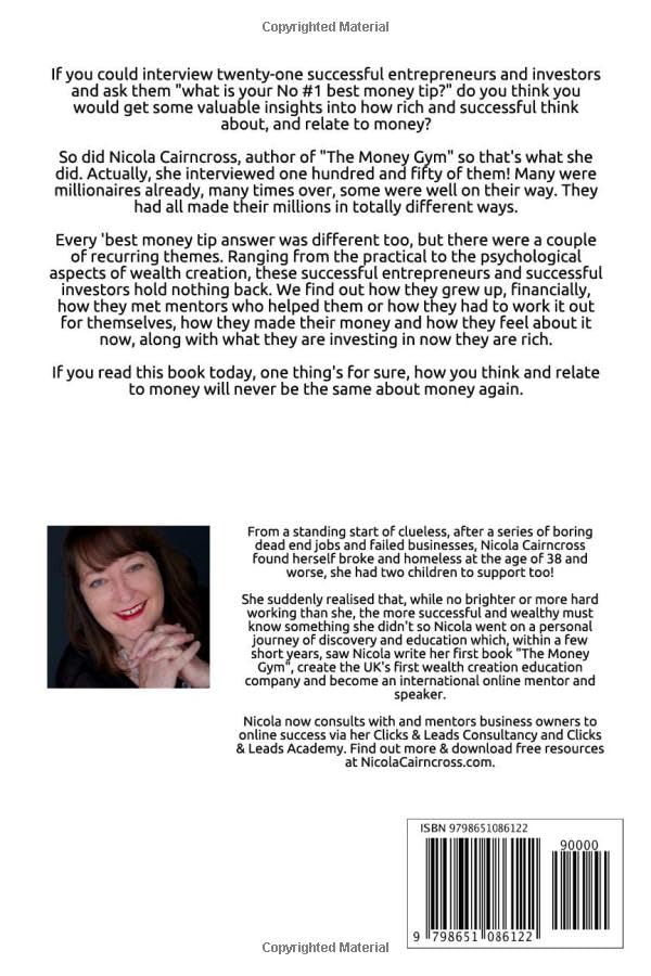 Unlock Wealth: Top Money Tips from 21 Entrepreneurs & Investors in The Money Gym