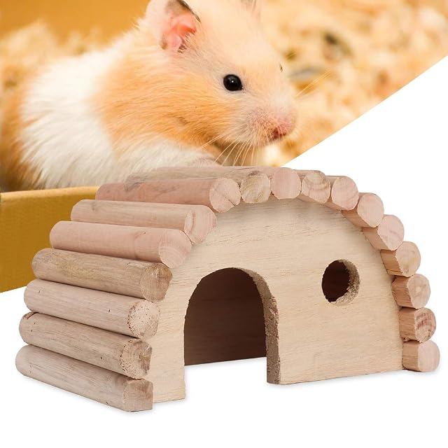 Foto 6 de 8 de Casa hamster escondite abovedado, seguro y acogedor para anidación