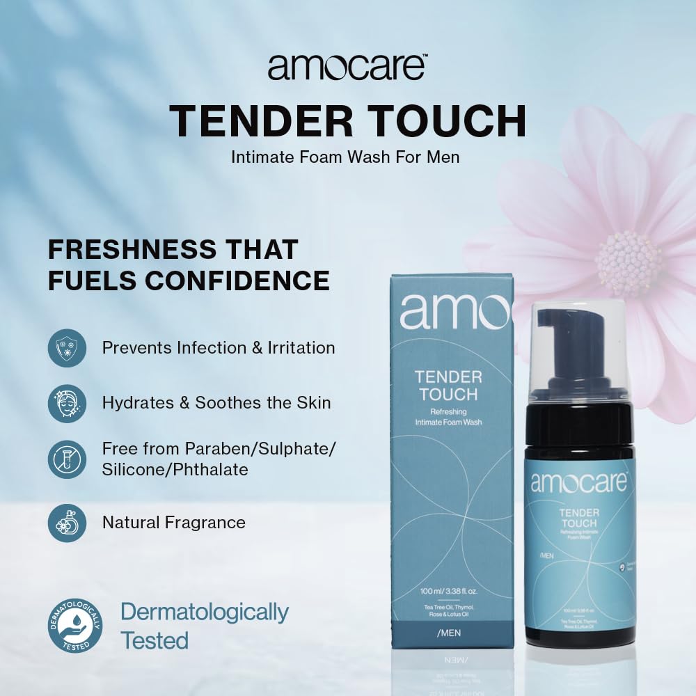 Amocare Intimate Care Combo for Women – Intimate Deo Serum (50 ml) + Foam Intimate Wash (100 ml) | All-Day Freshness, Odour & Sweat Control | pH Balanced | Prevents Irritation, Dryness & Infections 1