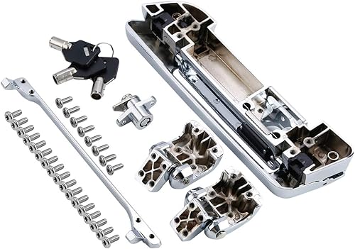 Miniatura 8 de TCT-MOTORPARTS Juego de pestillos de tapa de maletero para Harley Touring 2014-2025 Road King FLHR Street Glide FLHX Electra Glide Ultra Classic