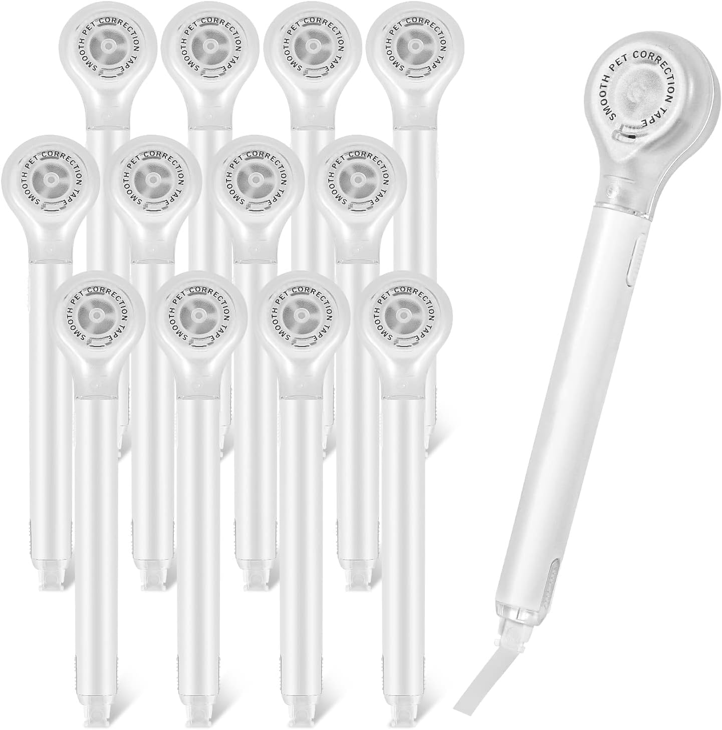 BESARME 12 Pack White Out Correction Tape Pen, White Out