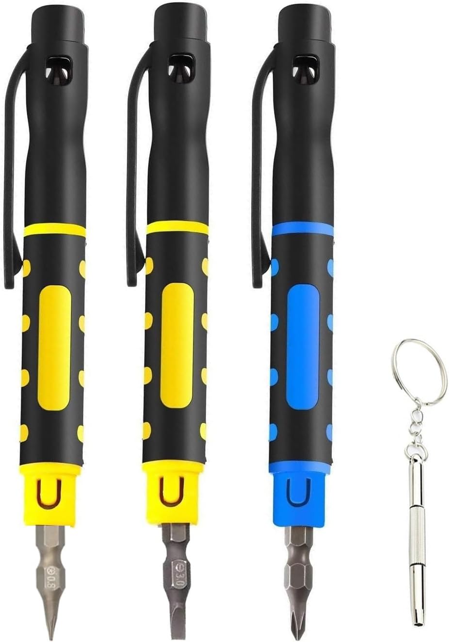 4 Pieces mini screwdriver set Portable Multi-Purpose Screwdriver tiny screwdriver Home Repair