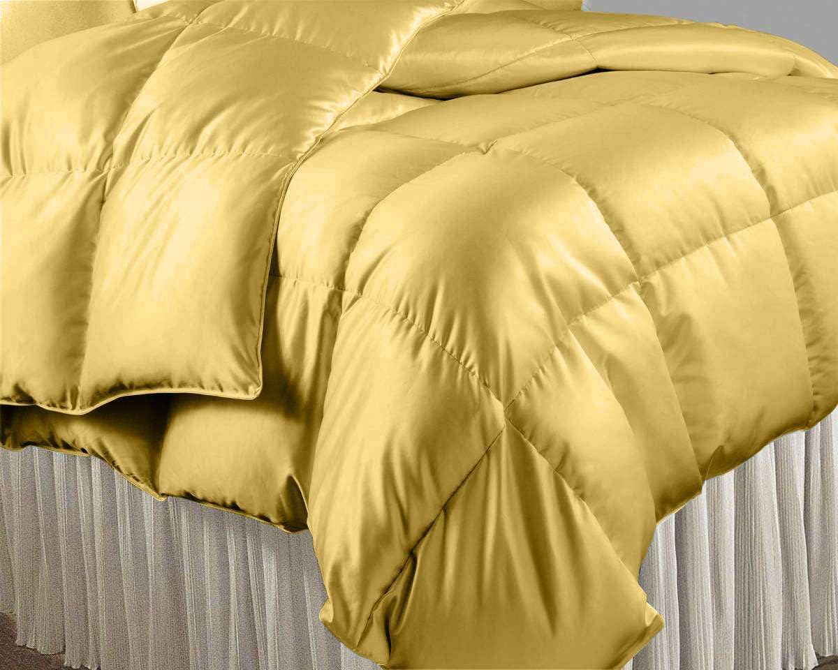 Silk Satin Comforter King/Cal-King | Box Stitched | 300 GSM | Down Alternative Comforter | Luxurious Hotel Quality Quilt | Machine Washable | Ultra Soft Fluffy Bedding (Silver Grey)