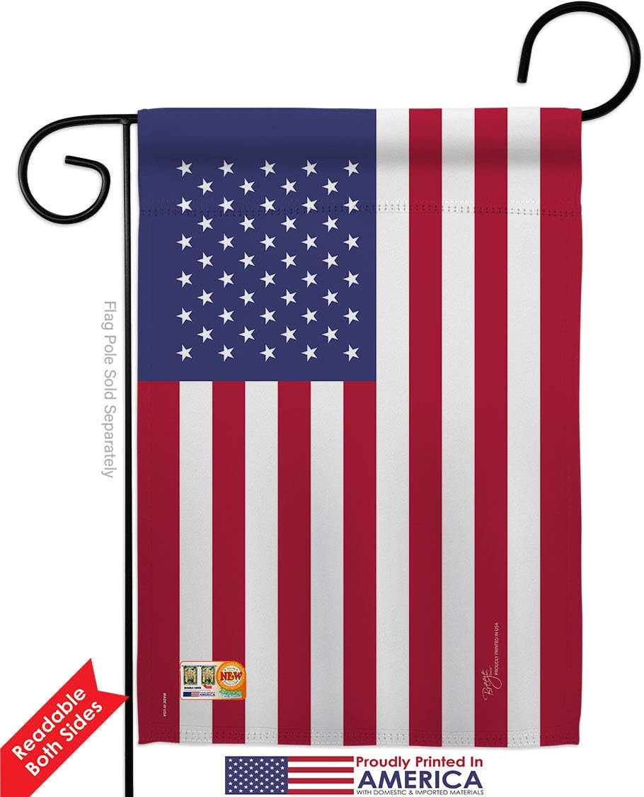Nationality USA Garden House Flags Set Regional Nation International World Country Particular Area Small Decorative Gift Yard Banner Double-Sided Made In 28 X 40