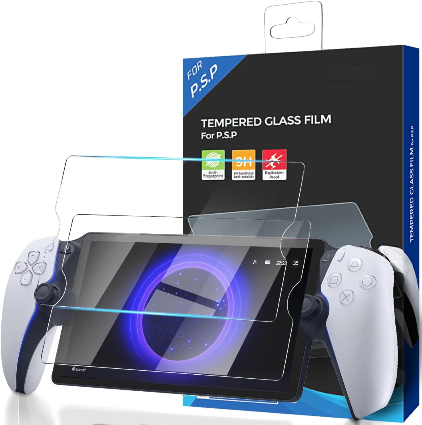 New World 2 Pack TEMPERED GLASS Screen Protector for PlayStation Portal,8 inch, Anti-Scratch, 9H Hardness, Ultra HD, Anti-Fingerprint, Bubble-Free, Tempered Glass for for PS5 Portal Handheld Console (B0DHXCPX43) Amazon Price History, Amazon Price Tracker