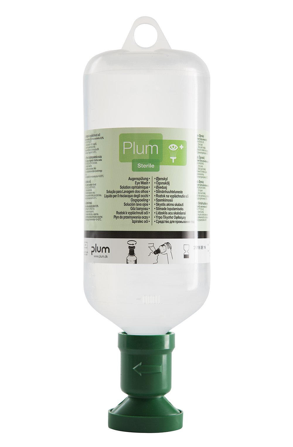 Plum 4707 Augenspüllösung, 1000 mL (6-er Pack)