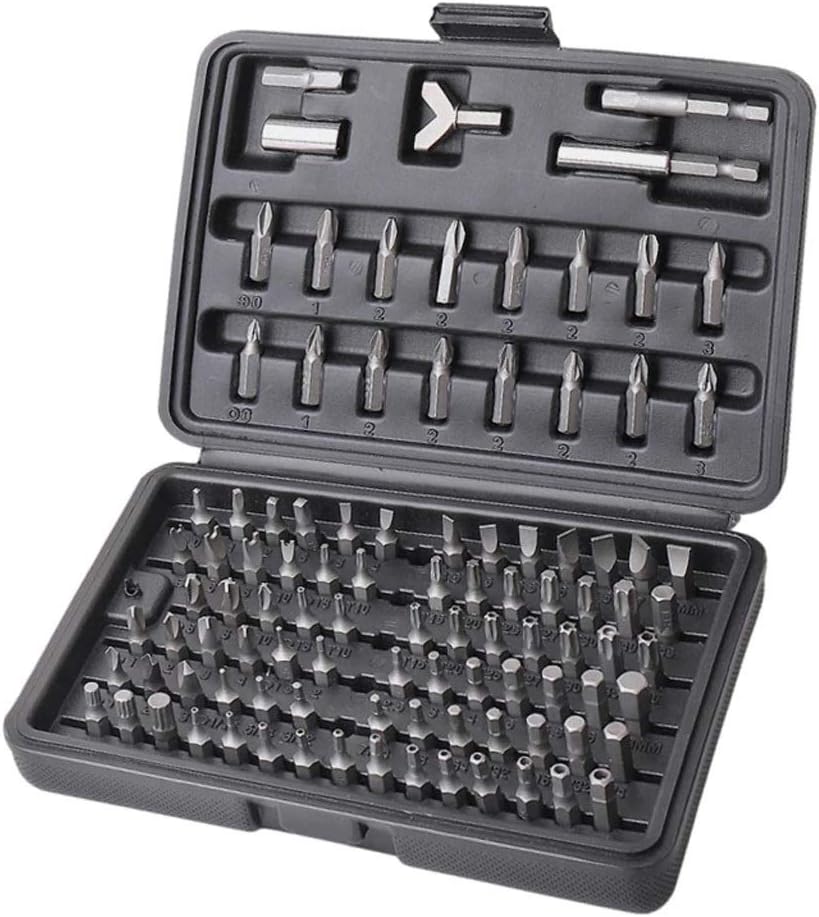 100Pcs Screwdriver Set Precision Repair Screw Nuts Driver Tool Kit Magnetic Torx Bits Hand Tools