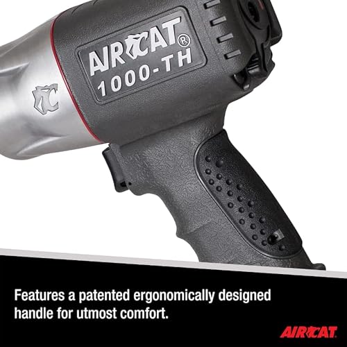 Aircat 1000-Th-2: 1/2-Inch Composite Impact Wrench 1,000 Ft-Lbs - 2-Inch Extended Anvil #TOP2
