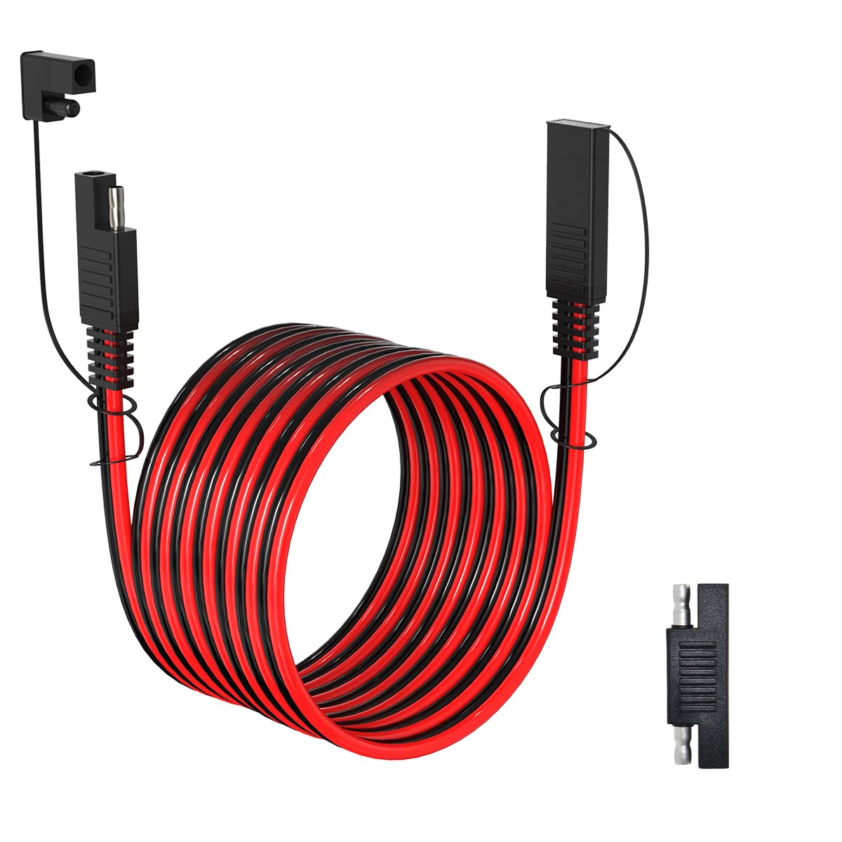 ELFCULB SAE Extension Cable 16AWG 20FT for RV and Solar Charging