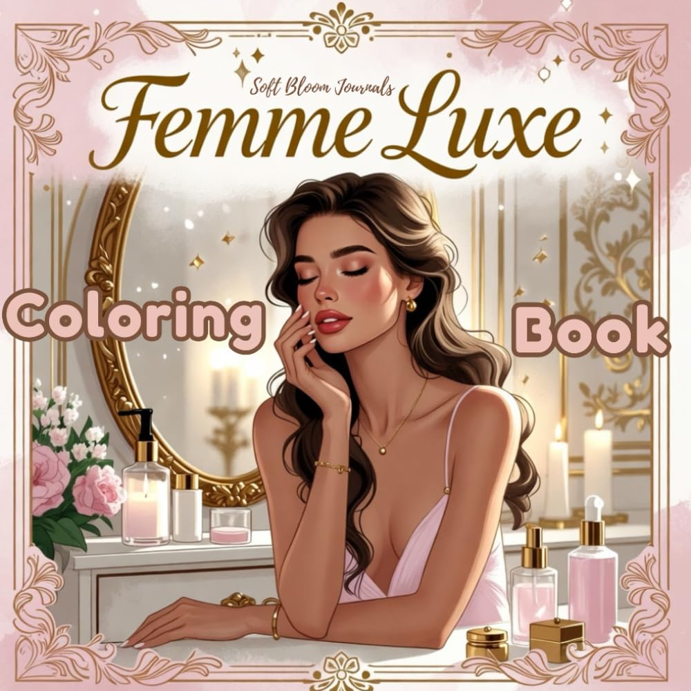 Femme Luxe Coloring Book: A Classy Women’s Coloring Book Inspired by a Luxurious Life