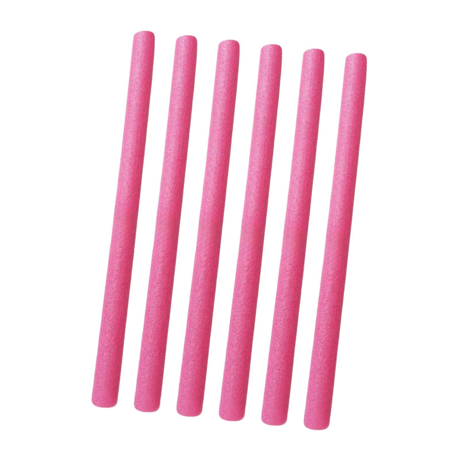 Perfeclan 6pcs Trampoline Enclosure Pole Foam Sleeves, Trampoline Pole Covers, 35 inch Trampoline Accessories, Padding Foam Tube, Pink