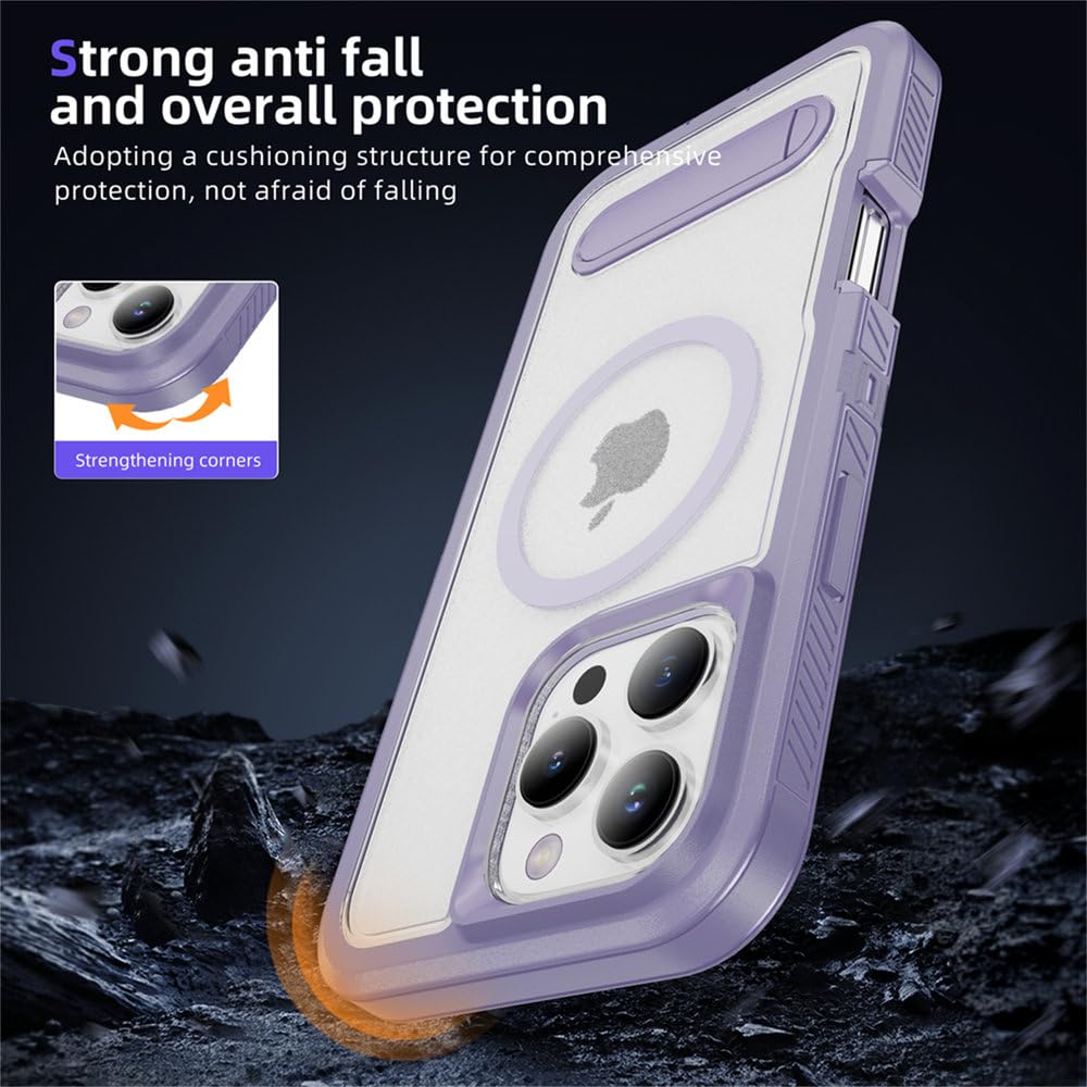 Funda magnética Plegable con Soporte para iPhone 17, 16, 15, 14, 13, 12 Pro MAX, 17 Air, 14, 15, 16 Plus, con Carga inalámbrica y antigolpes, Color Azul Real, para iPhone 15 Pro