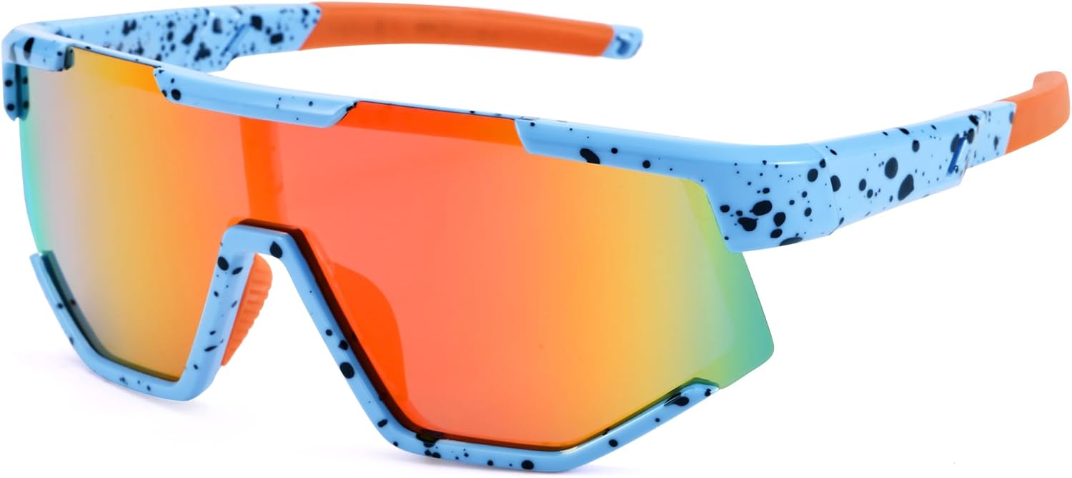 Pro Acme Kids Baseball Sunglasses Polarized Youth Baseball Sunglasses Unbreakable Sports Sun Glasses for Boys Girls Age 6-12 - Image 2