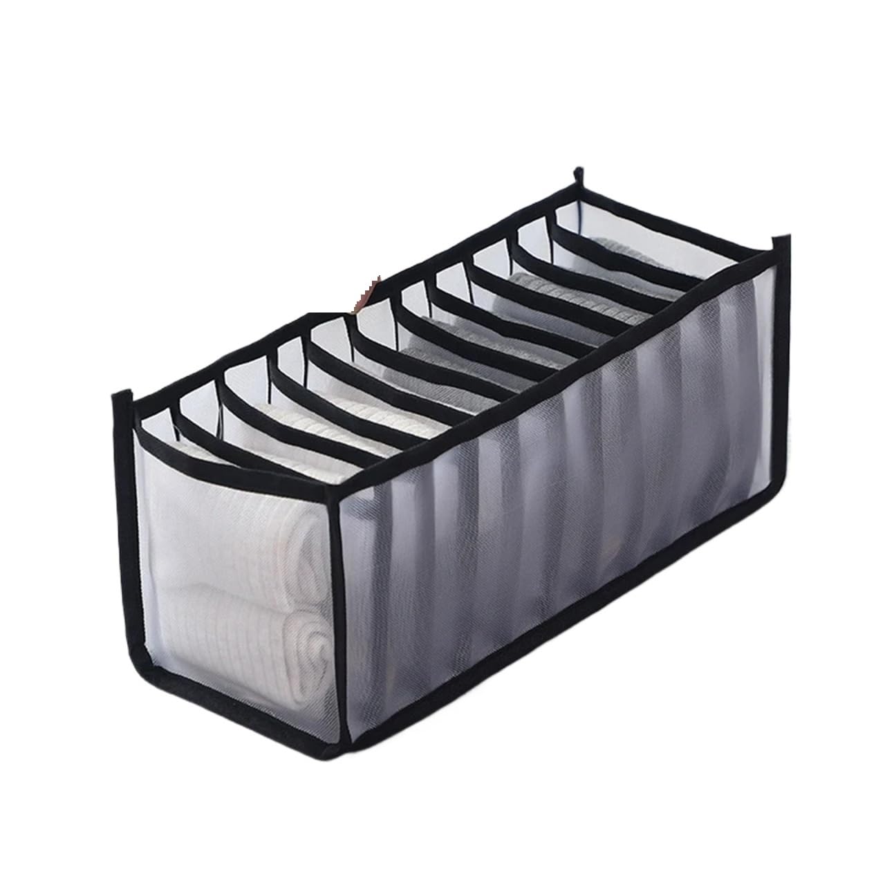 DFGRGRV Drawer Organiser Closet storage box folding underwear partition drawer jeans wardrobe clothes(Plum,Color08)