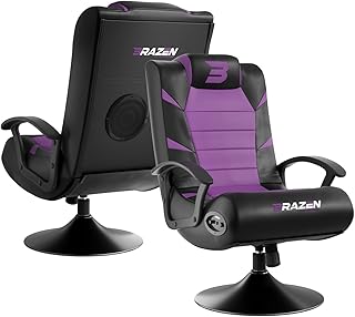 BraZen Kids Gaming Chairs for Kids Gaming Chair with Speakers Subwoofer Bluetooth Compatible All Games Consoles Small Juni...