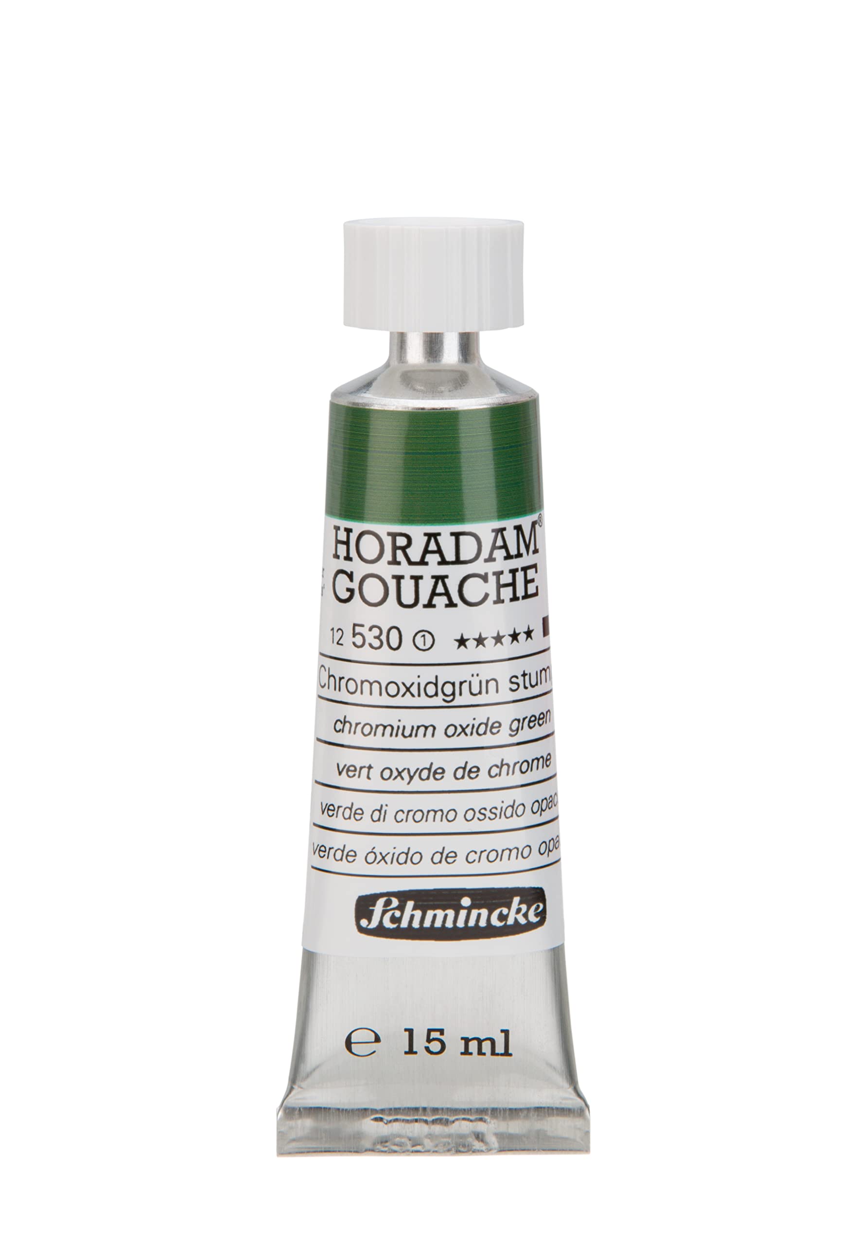 Horadam Gouache Schmincke vert oxyde de chrome tube 15ml