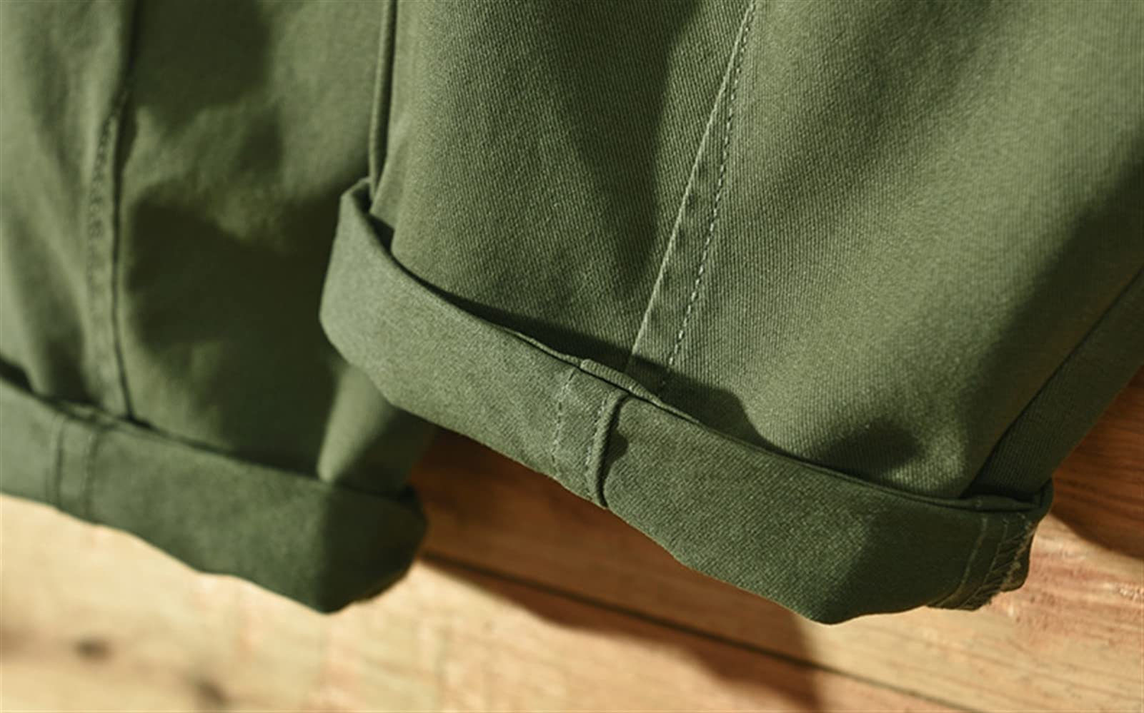 GIBZ Pantalon Cargo pour Homme avec Poches et Ceinture 100% Coton Coupe Ample Pantalon Tendance pour Le Travail