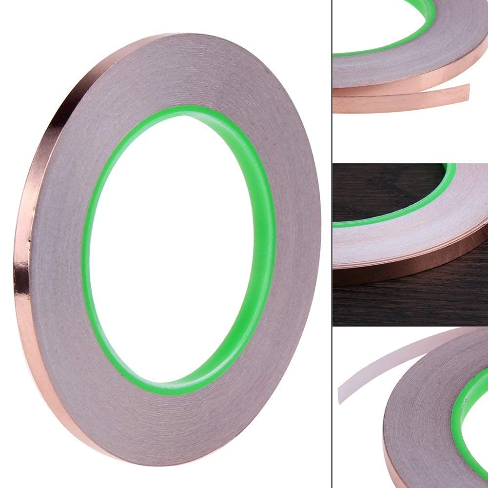 3 Pack Copper Foil Tape with Conductive Adhesive,3 Sizes Copper Tape