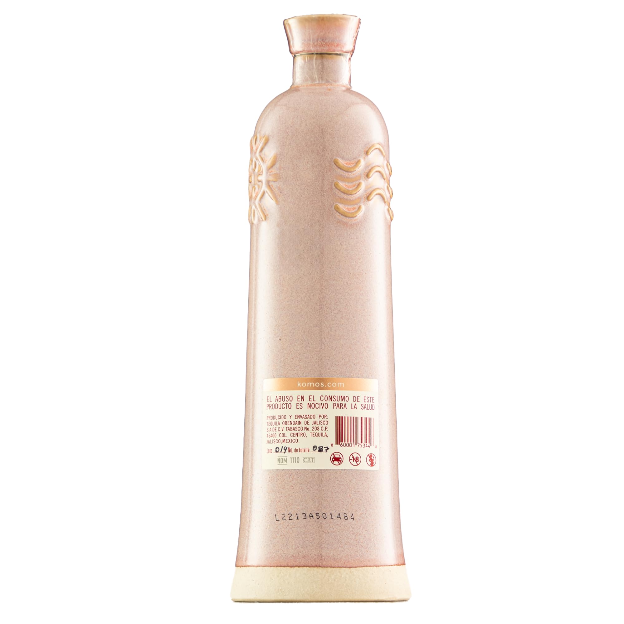 TEQUILA KOMOS REPOSADO ROSA | 40% | 700 ml
