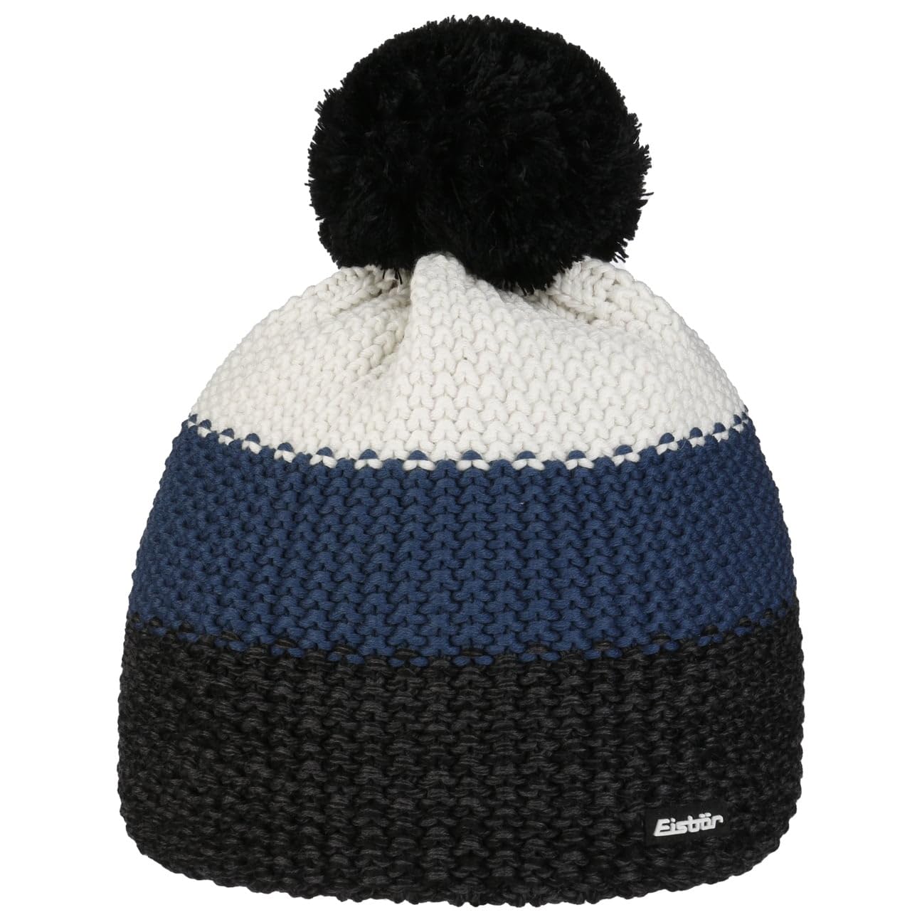 Eisbär Star Pompon RL Beanie Strickmütze Wintermütze mit Futter