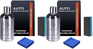 Ceramic Coating for Cars,100ml High Shine Car Wax with Easy Spray-On Application,Offers Durable Paint Protection,UV & Scratch Resistance,Safe for Glass,Wheels,Trim and More