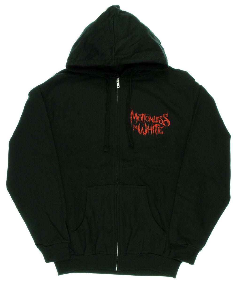 Buy Motionless In White Skull Pistol Hoodie (Medium) Online at  desertcartBahamas