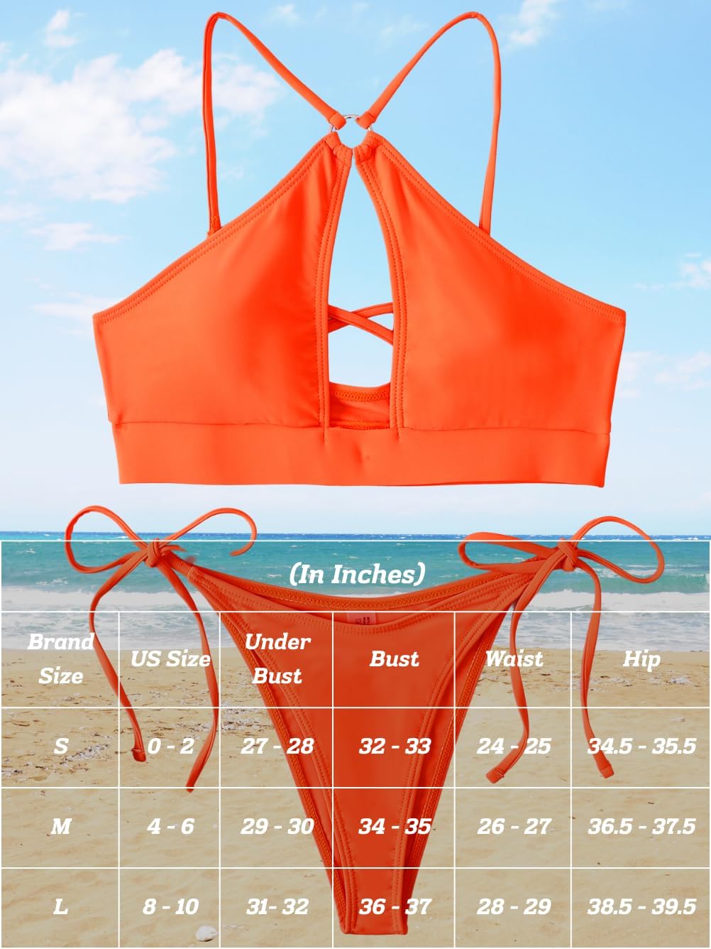 Sexy Keyhole Bikini, Cutout, High Cut, Low Rise, 2 Piece - Image 5
