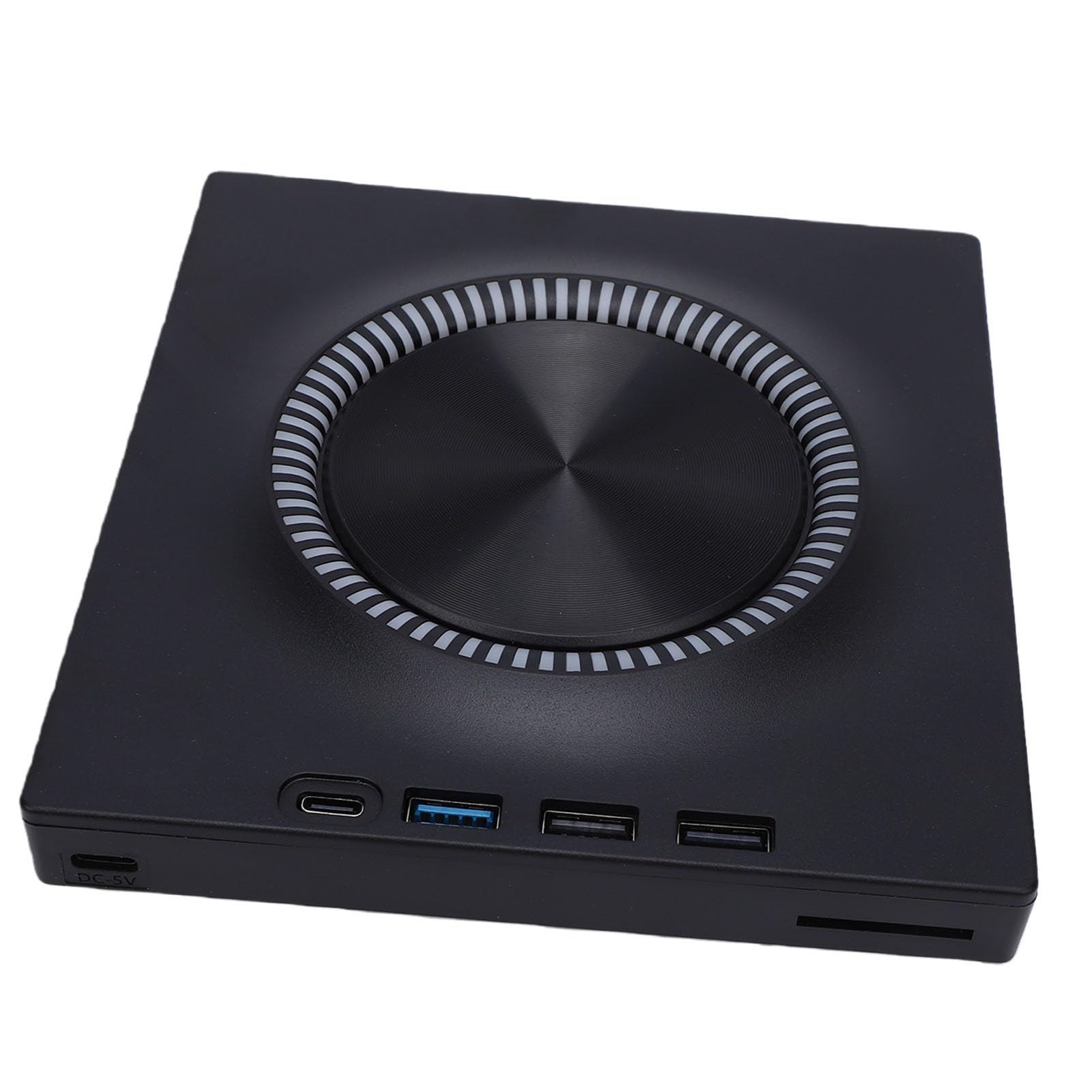 SENECESLI Masterizzatore CD DVD USB 3.0 Ad Alta velocità da 5 Gbps Unità Ottica Esterna Portatile Sottile per PC Desktop Materiale ABS