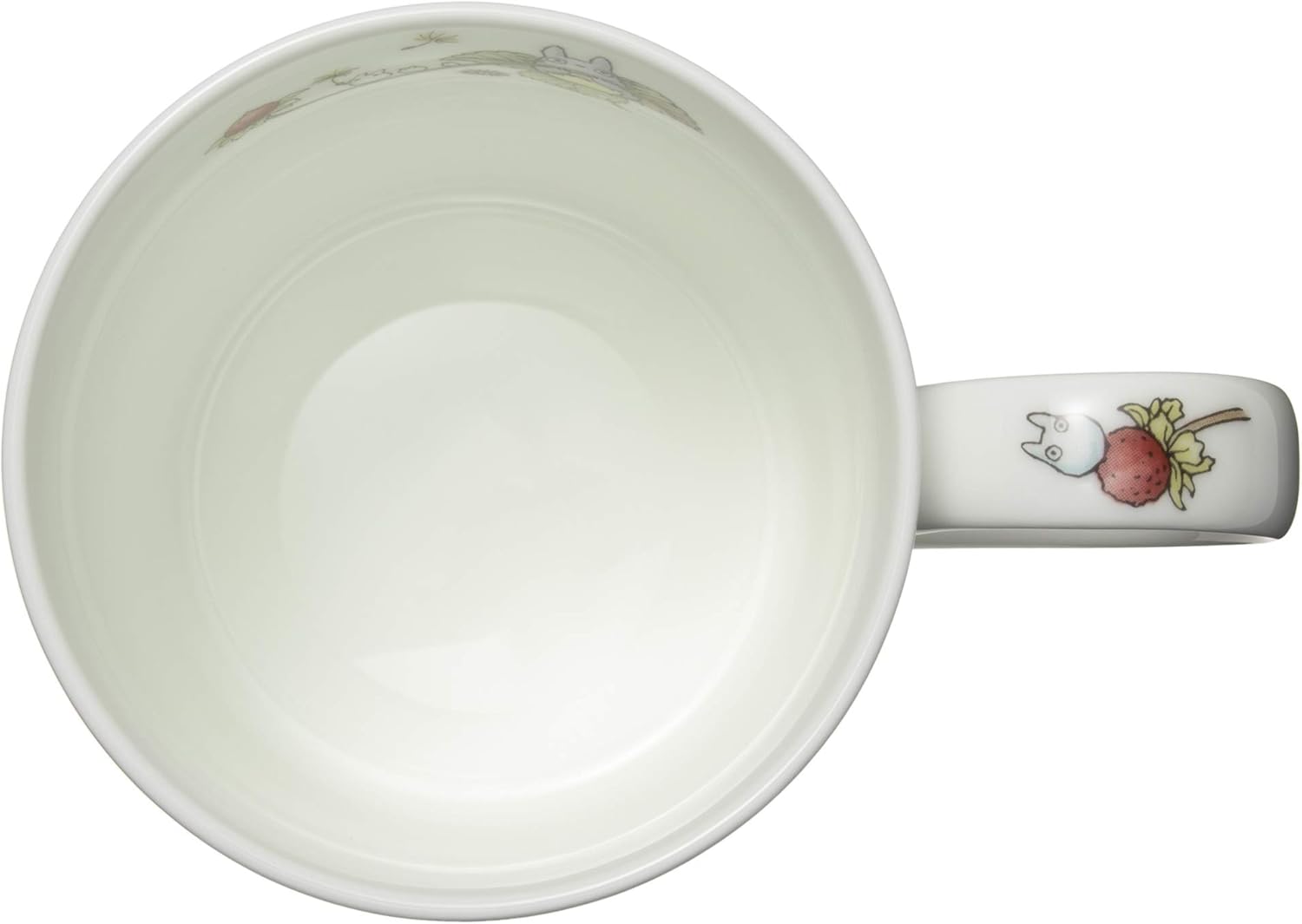 Noritake T97265/4660-3 Noritake My Neighbor Totoro 400cc Snake Strawberry Hen Microwave Safe 1 Piece Bone China Mug