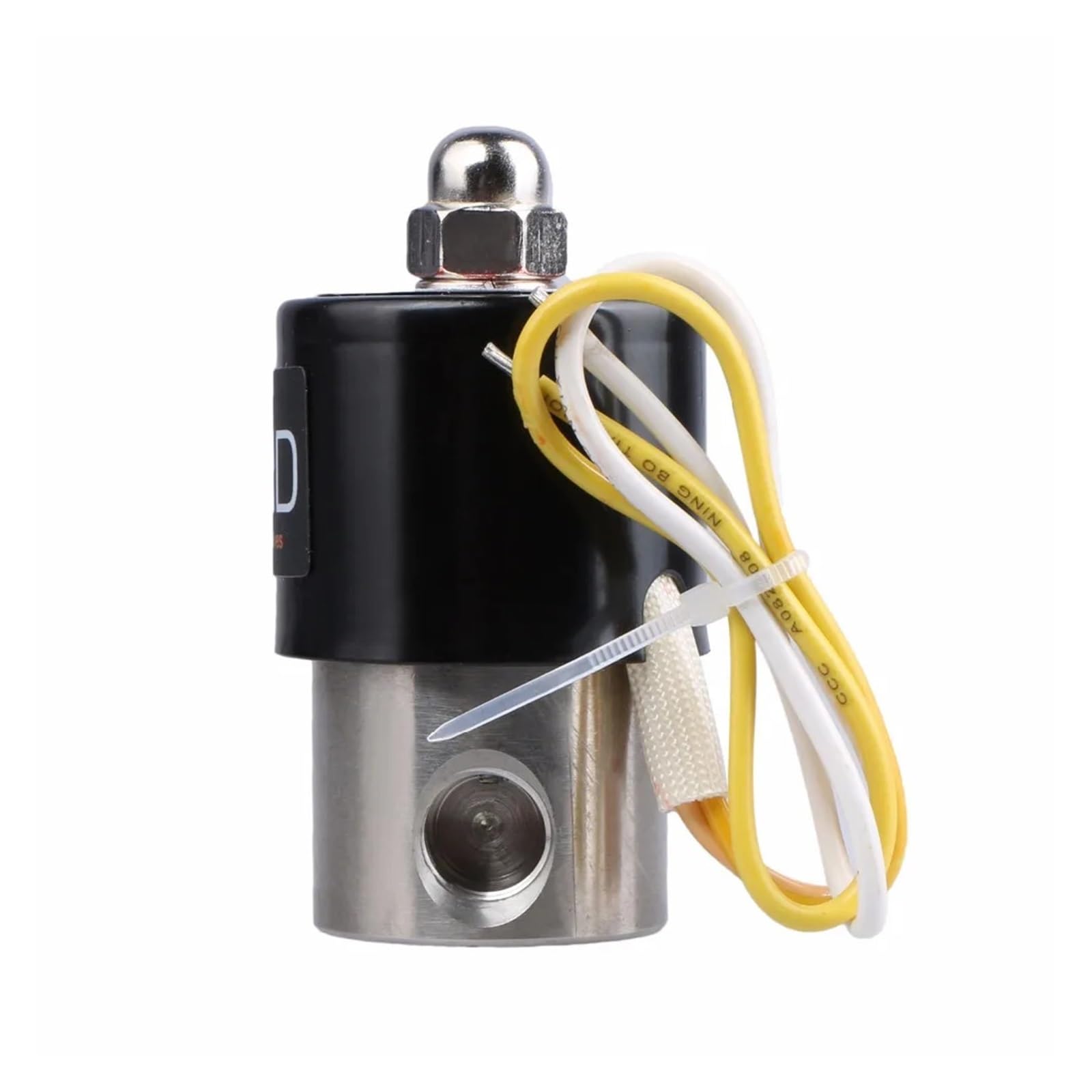 Électrovanne électrique 1/4 pouce acier inoxydable 110V CA électrovanne normalement fermée