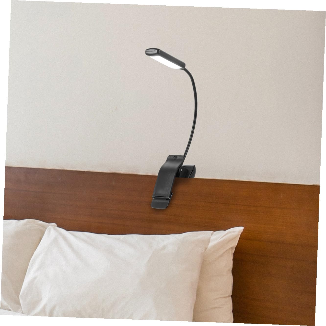 Lampe de Pupitre LED Rechargeable Noire, Lot de 2, à Pince