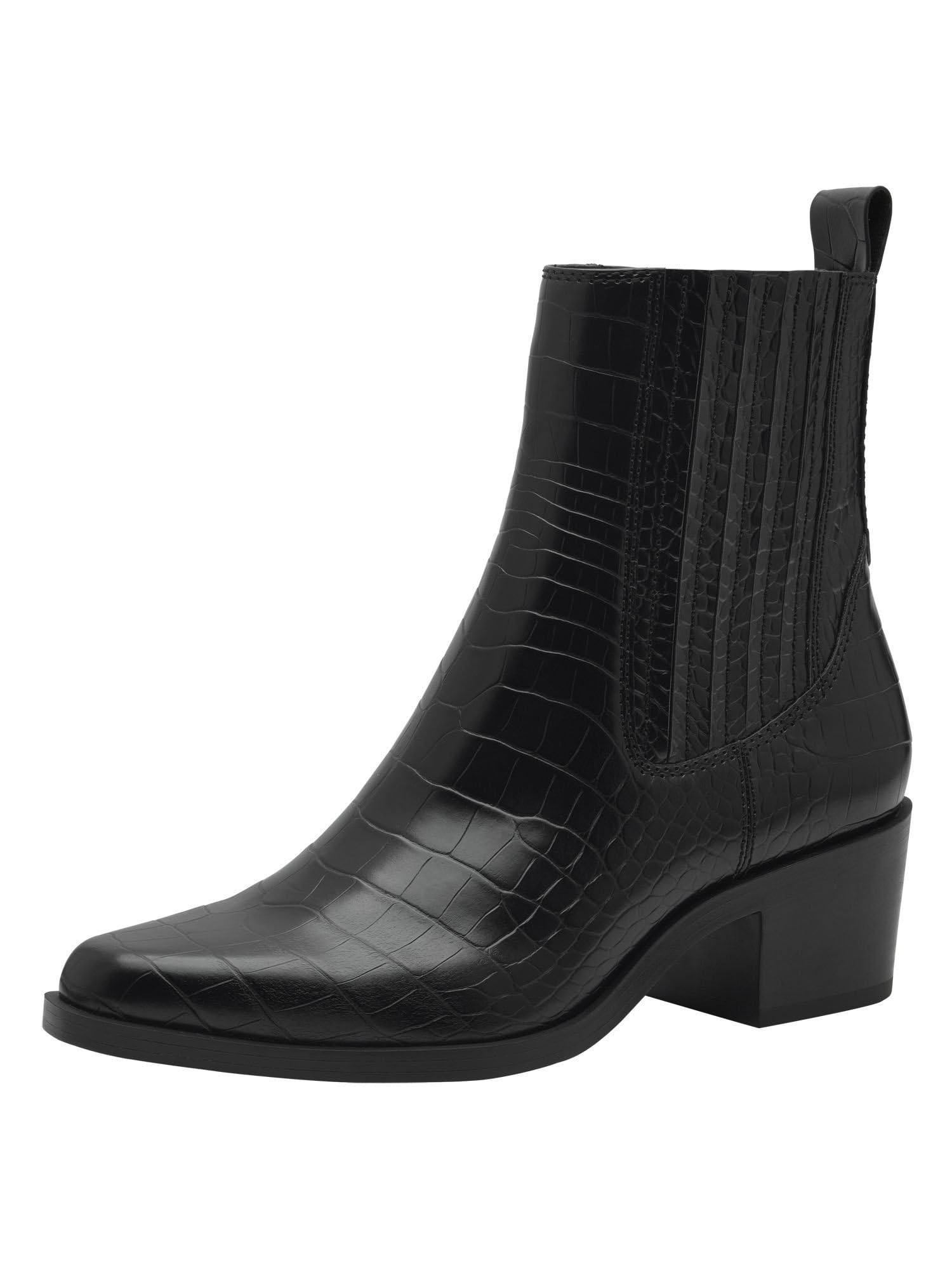 Tamaris Women's Chelsea, Black Croco., 3.5 UK