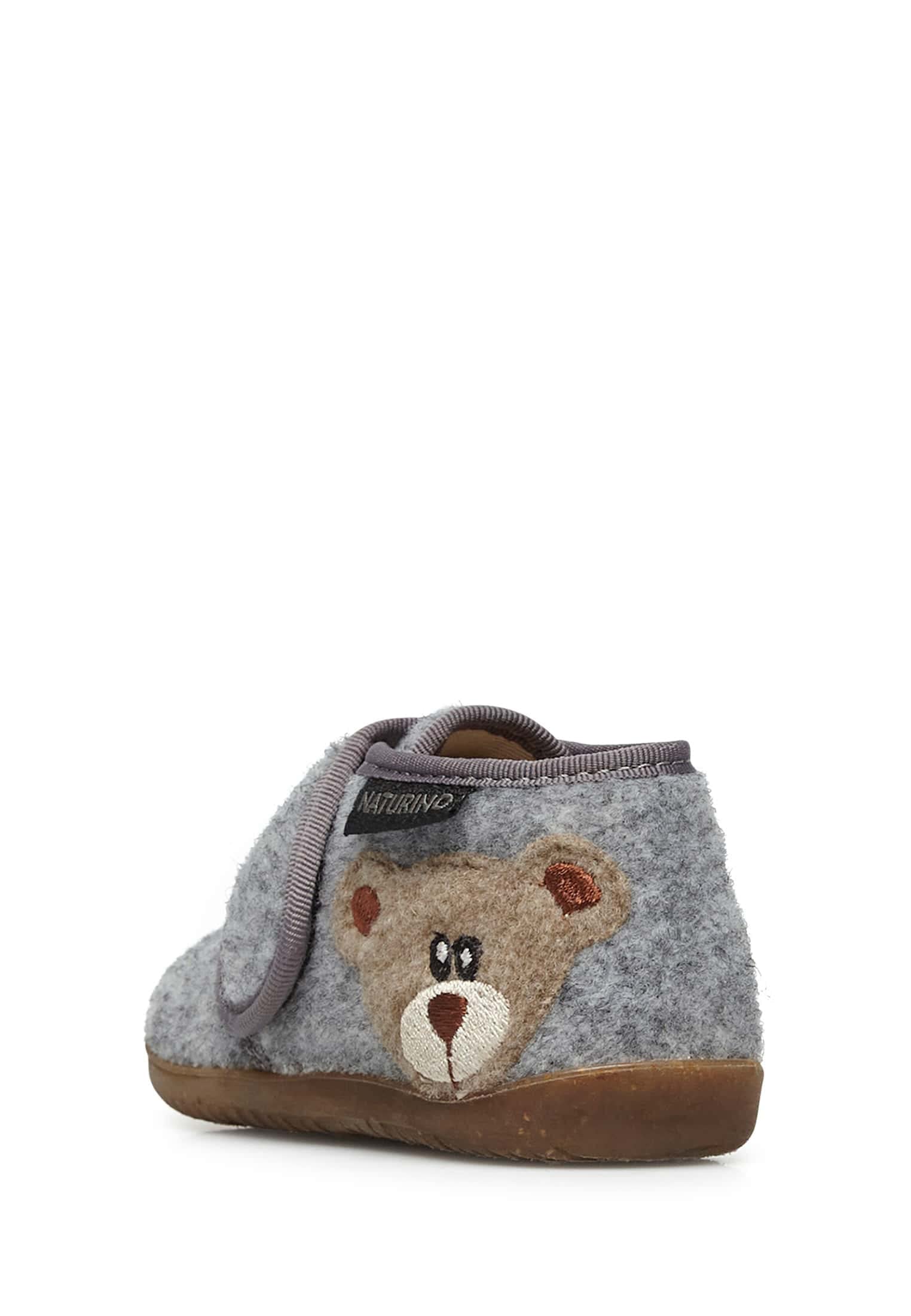 Naturino Pantofole con Patch Orso