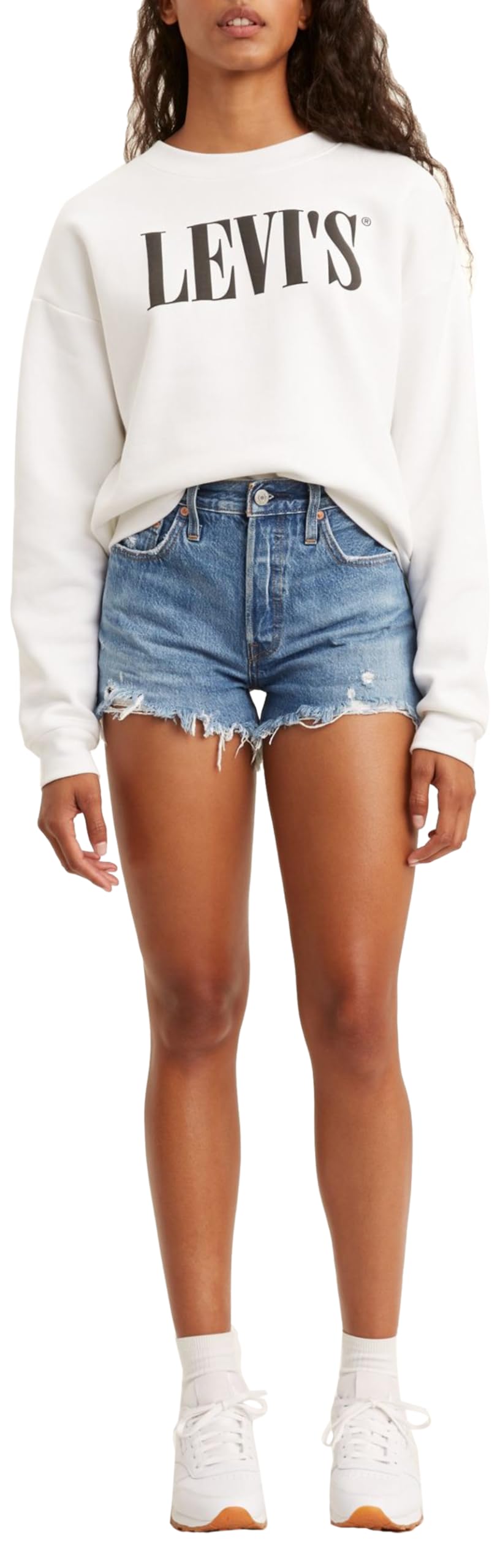 Levi's Damen 501 Original Denim Shorts