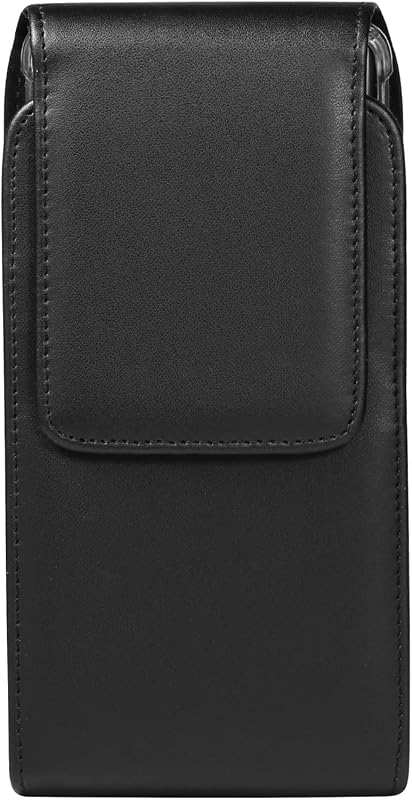 Cell Phone Holster Vertical PU Leather Swivel Belt Clip Pouch Case for iPhone 17 Pro Max 16 Pro Max Samsung Galaxy S26 Ultra A16 A26 A36 A56 A17 OnePlus Nord N300 Google Pixel 9 Pro XL