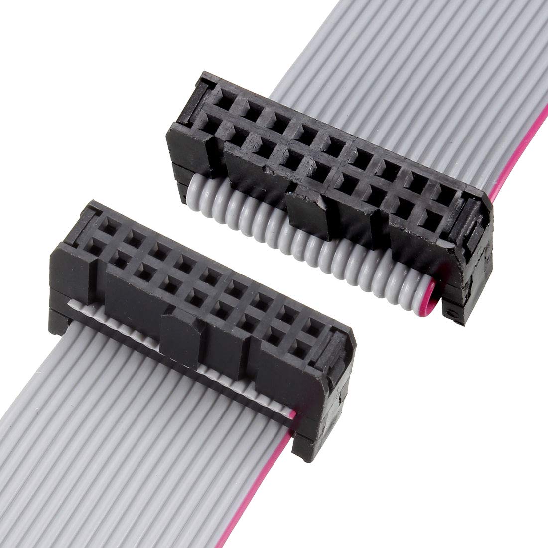 uxcell Cable de cinta plana IDC Conector FCFC tipo A 18 pines de 0 ...
