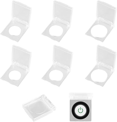 Framendino, Paquete de 6 accesorios de pintura de diamantes, cubierta de interruptor de almohadilla de luz para bricolaje, suministros de arte,