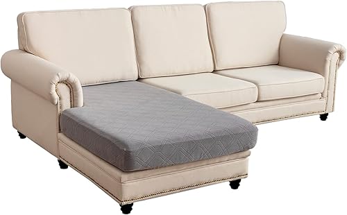 LiveGo 1 funda de sofá seccional para sofá seccional en forma de L, cojín separado, funda elástica para muebles, protector de muebles tanto para