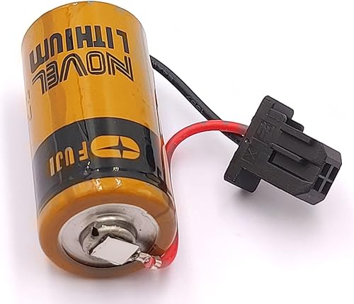 Miniatura 7 de 10 piezas CR2/38.L 3V batería compatible con Fuji CR2/3 8.L 3V PLC batería de litio FDK CR17/33 con cabeza negra