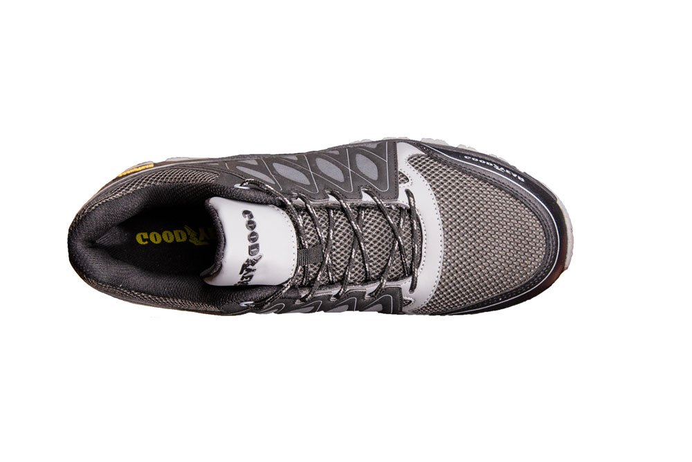 Goodyear Mężczyźni Metallfreie Arbeitssicherheit Trainer mit Non Metallic Stoffkappe S1p / / HroGYSHU1503_GRN/BLK