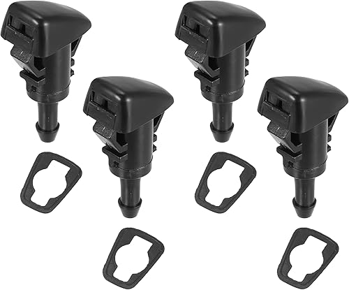 X AUTOHAUX 4 unids coche frente parabrisas arandelas boquillas para Dodge Charger Journey Avenger Magnum Durango para Jeep Compass 5116079AA