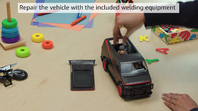 Amazon.com: Playmobil A-Team Van : Toys & Games