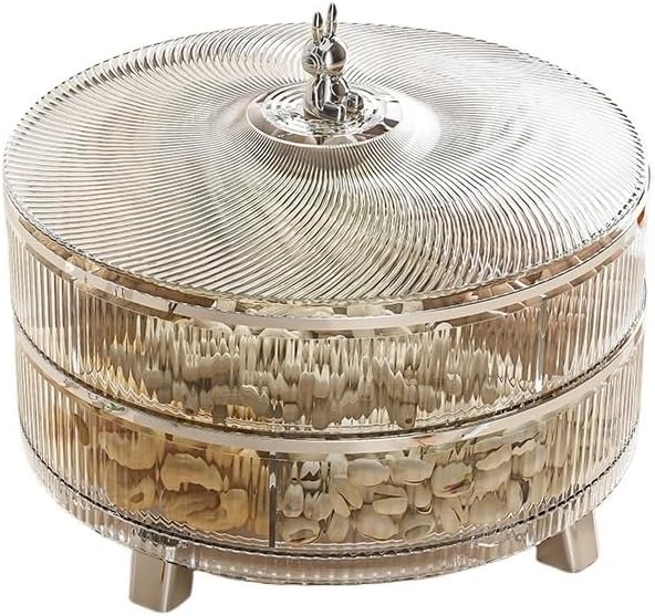 Household Dried Fruit Storage Box Living Room Plate Stackable