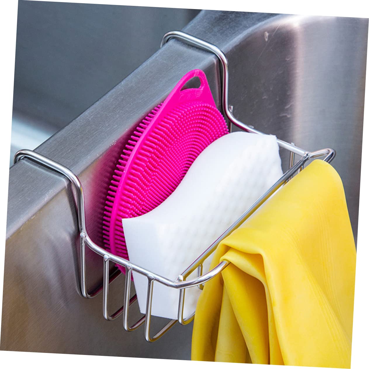 Scolapiatti sopra il lavandino, da cucina, Cesto appeso for scolapiatti, for spugna, Porta sapone, for, Cestini for for, Lavello