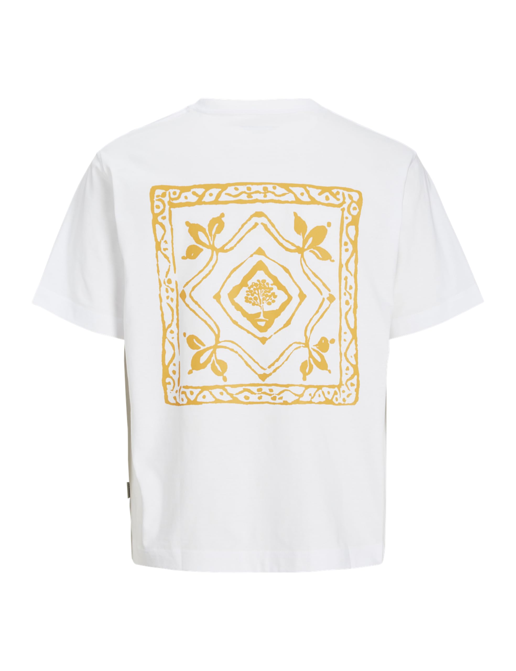 Jack & Jones Jorparos Easter Sketch Tee SS Crew Neck, Bright White, M