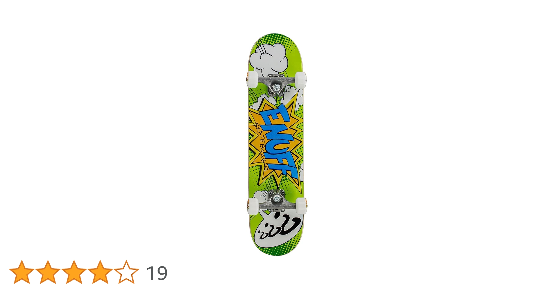 Amazon | [イナフ] スケートボード POW MINI ENU2250 Mini Green 7.25x